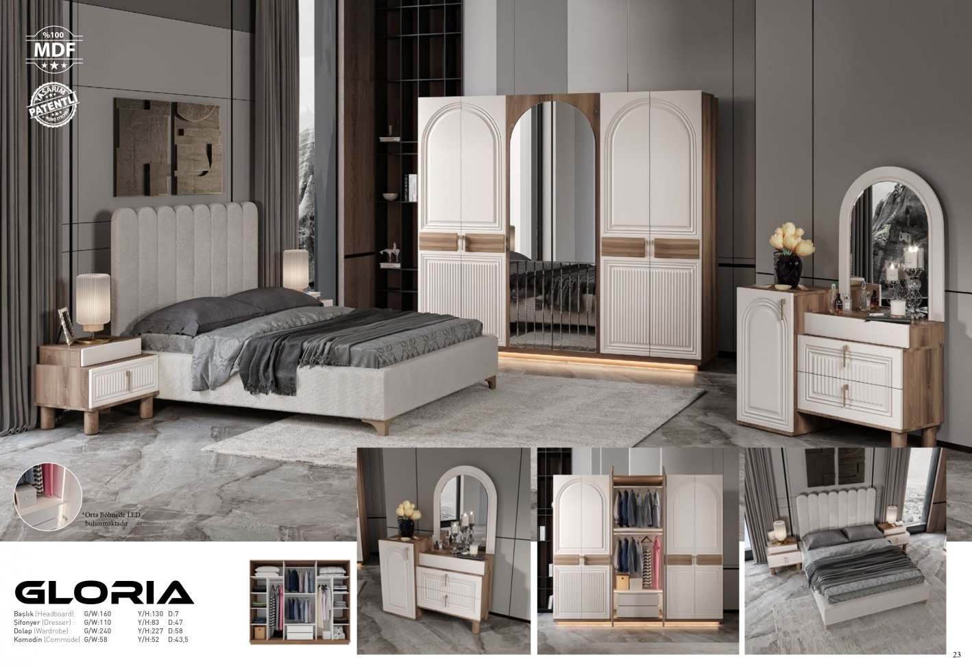 Yatak Odası Model A-08