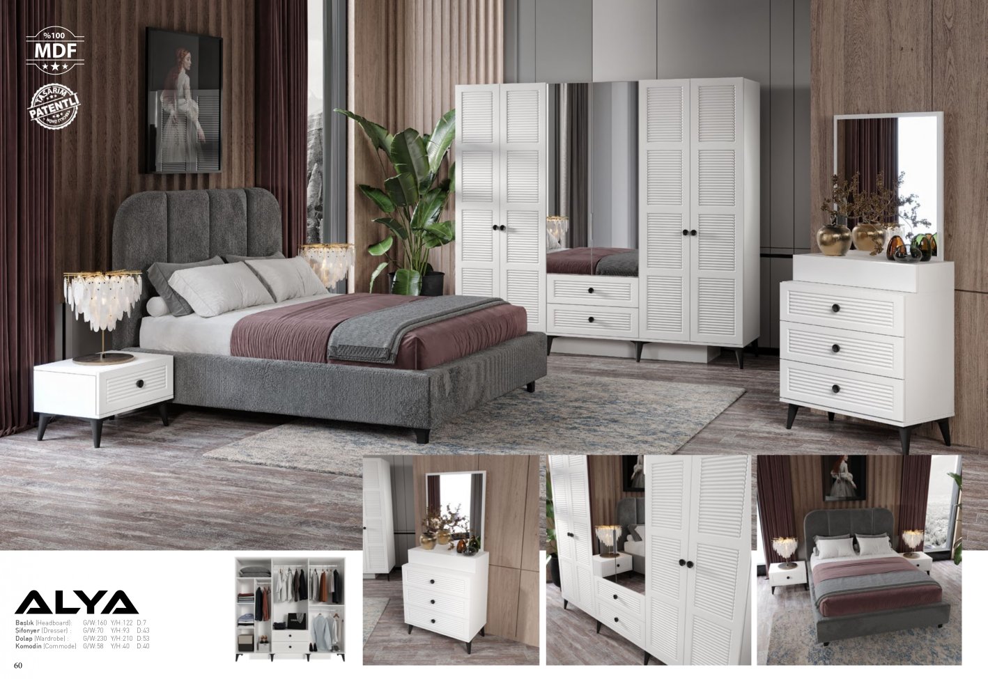 Yatak Odası Model A-029